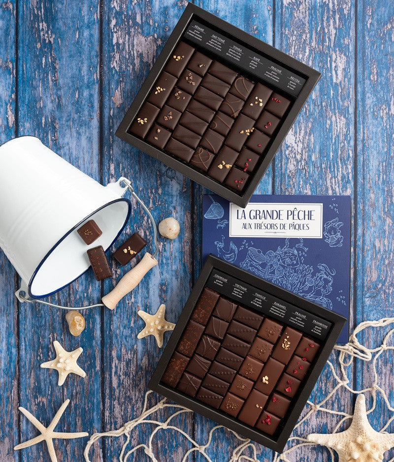 Ilbarritz Extra Dark Chocolate Box · Happy Easter