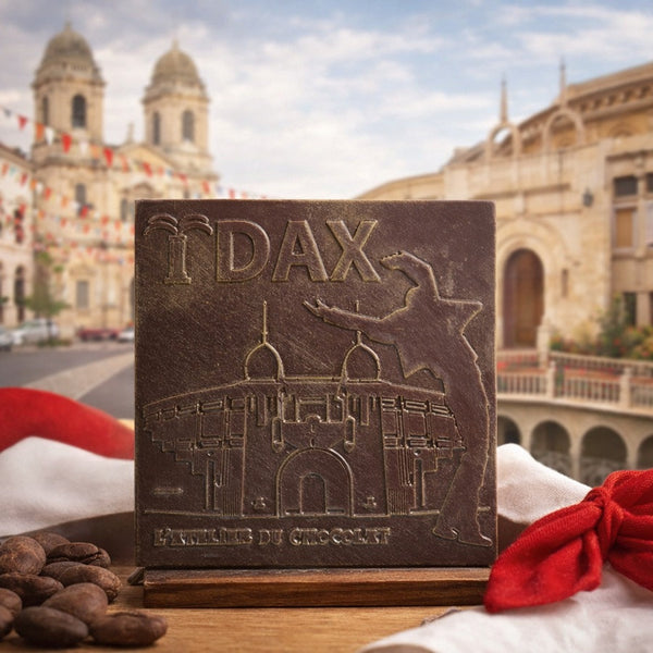 PLAQUE CHOCOLAT NOIR - DAX