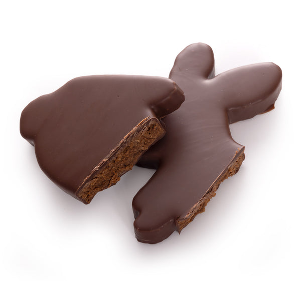 Conejo de Praliné de Leche con Chocolate para Pascua