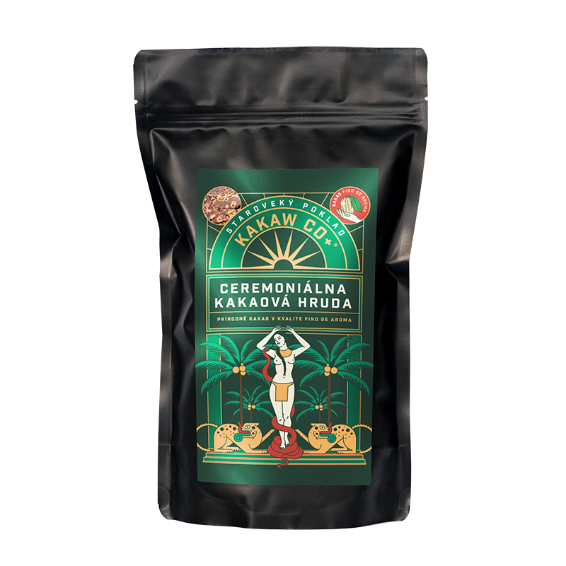 Ceremonialni kakav v kosih Teža: 750g