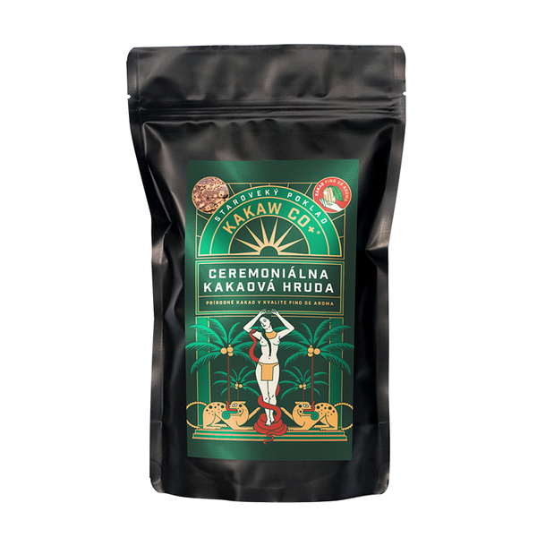 Ceremonialni kakav v kosih Teža: 750g