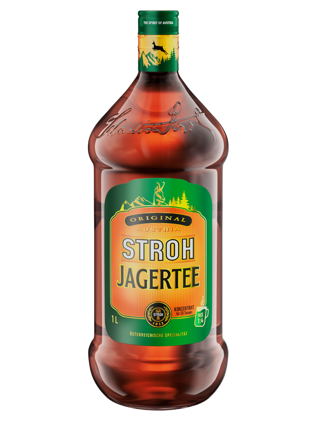 Stroh Jagertee 40% 1l
