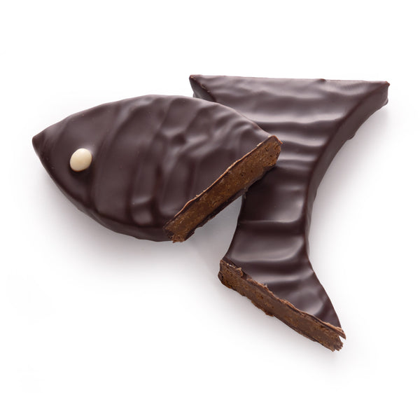Sparkling Praline Fish Milk or Dark Easter