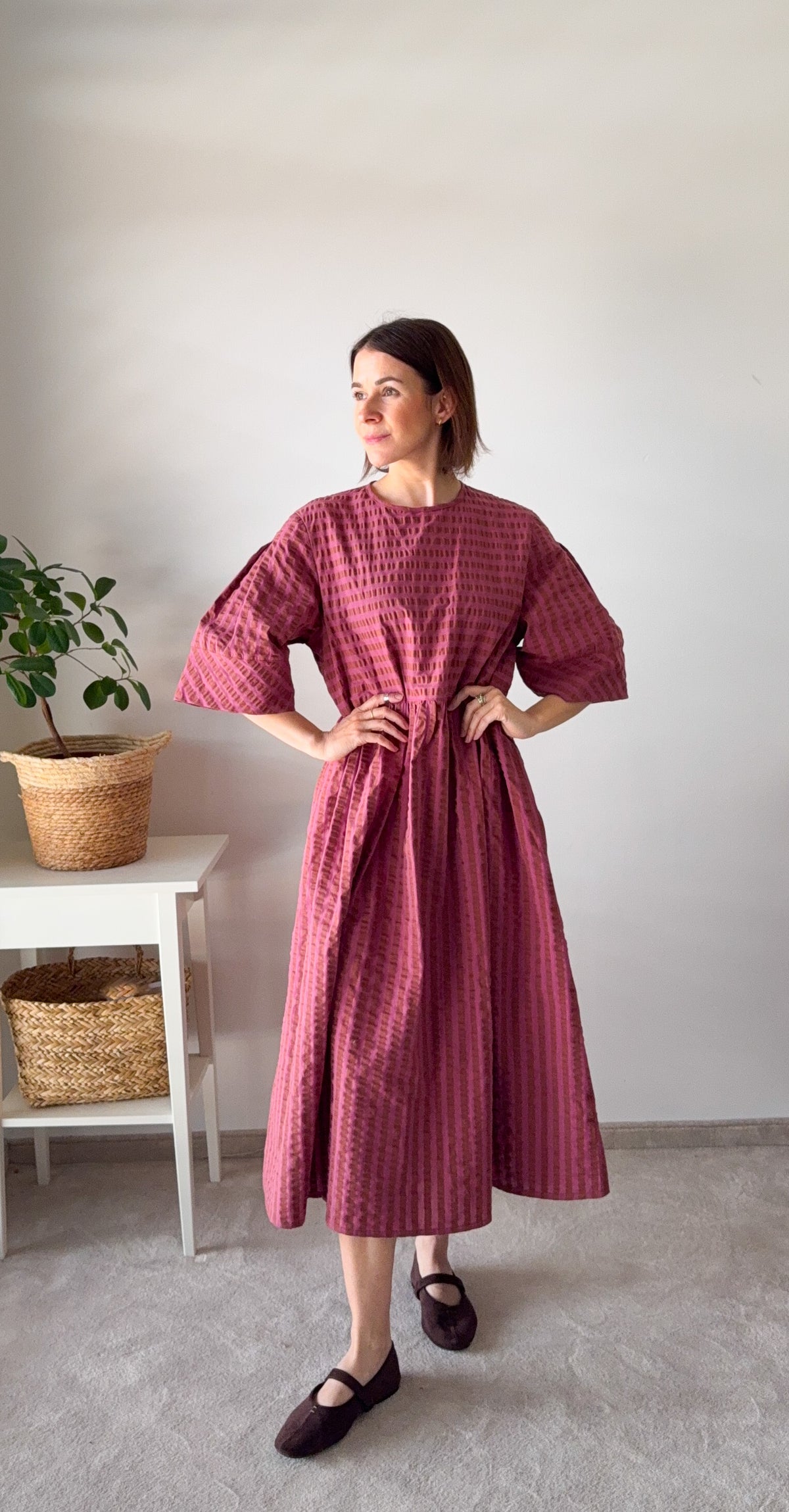 Maxi Dress Runa Toffee Size: L-XL