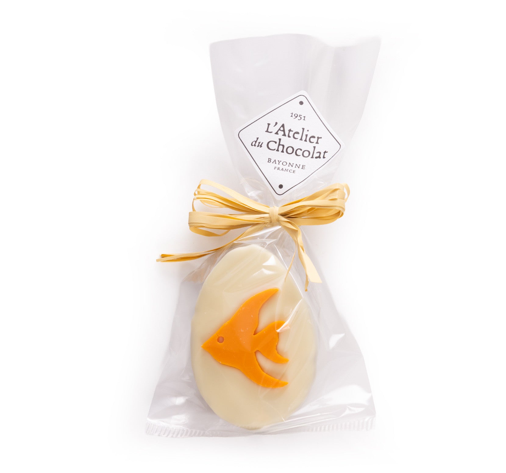 White Chocolate Praline Puff Pastry Fish Easter