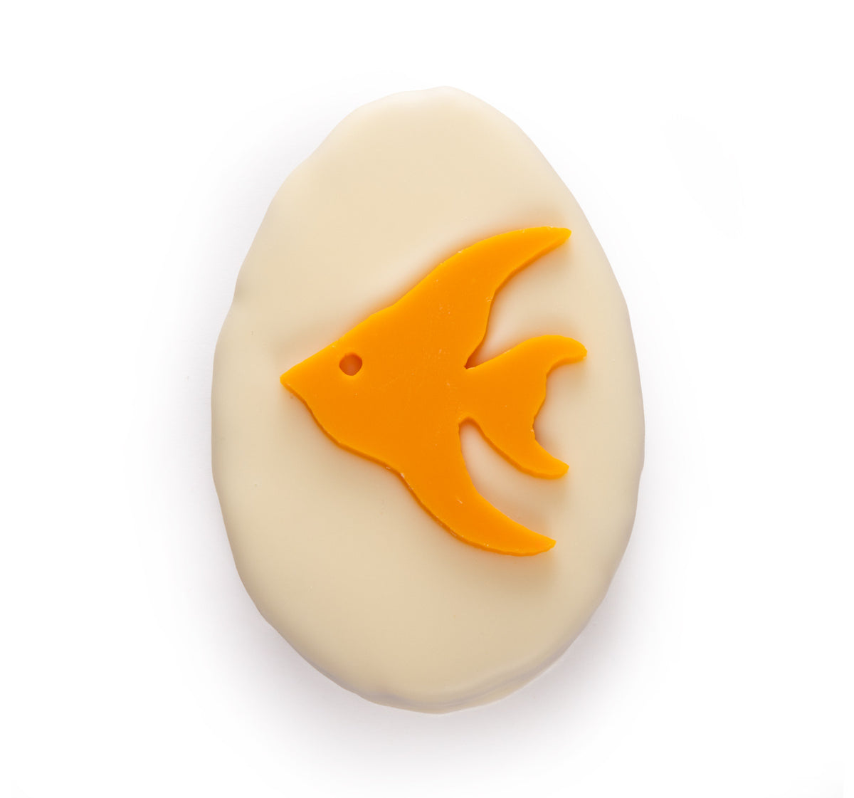 Pesce di Pasta Sfoglia con Praline di Cioccolato Bianco Pasqua