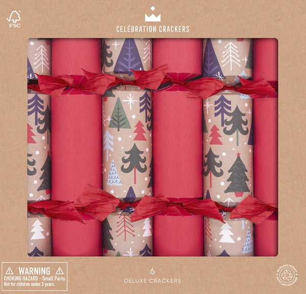 Crackers avec Sapins de Noël