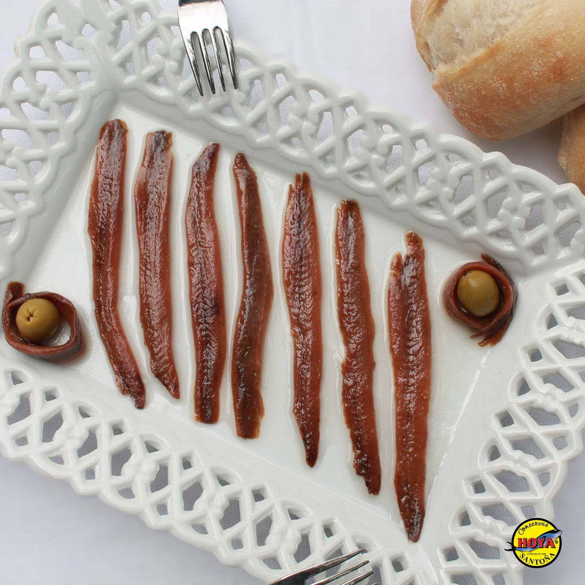Cantabrian Anchovies in Olive Oil HOYA 170g