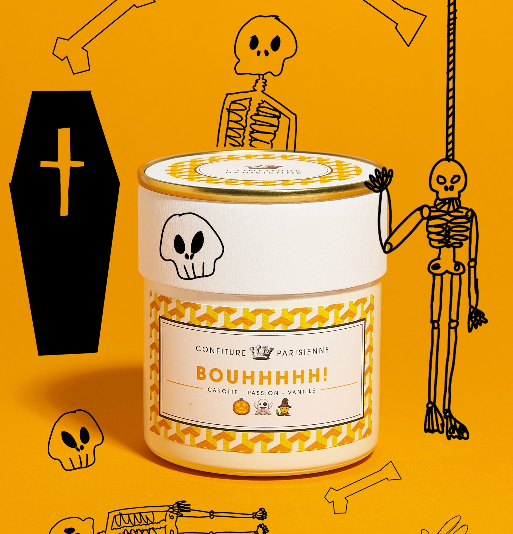 Confiture Parisienne - Carotte Passion x Halloween