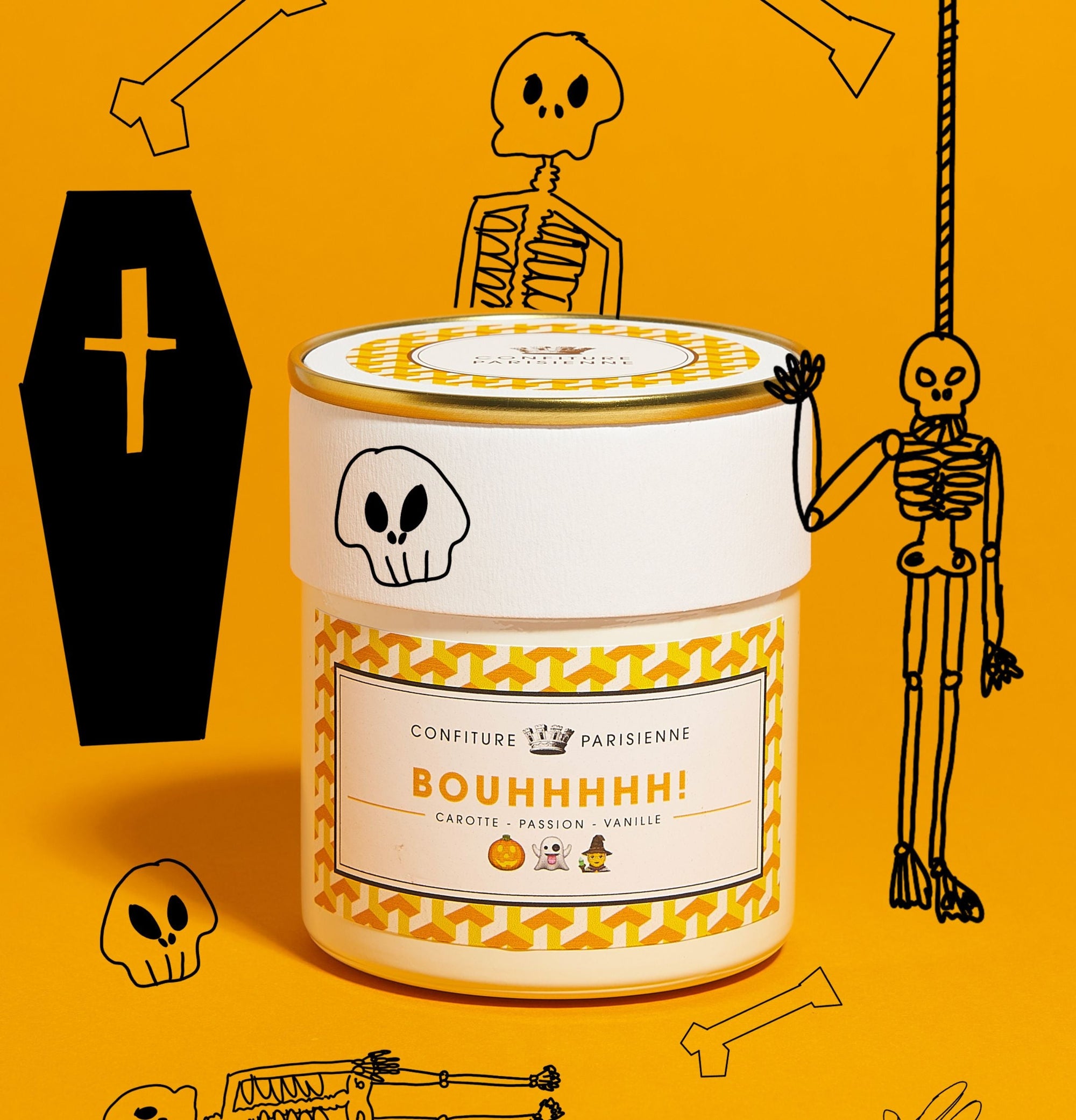 Confiture Parisienne - Carotte Passion x Halloween