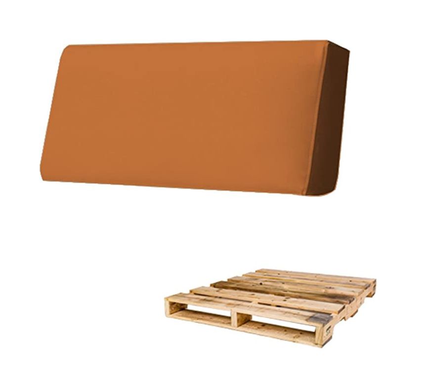 ECO BACK, Schienale per Pallet Rigido in Ecopelle 120x30 H15, Arancione,  Arketicom