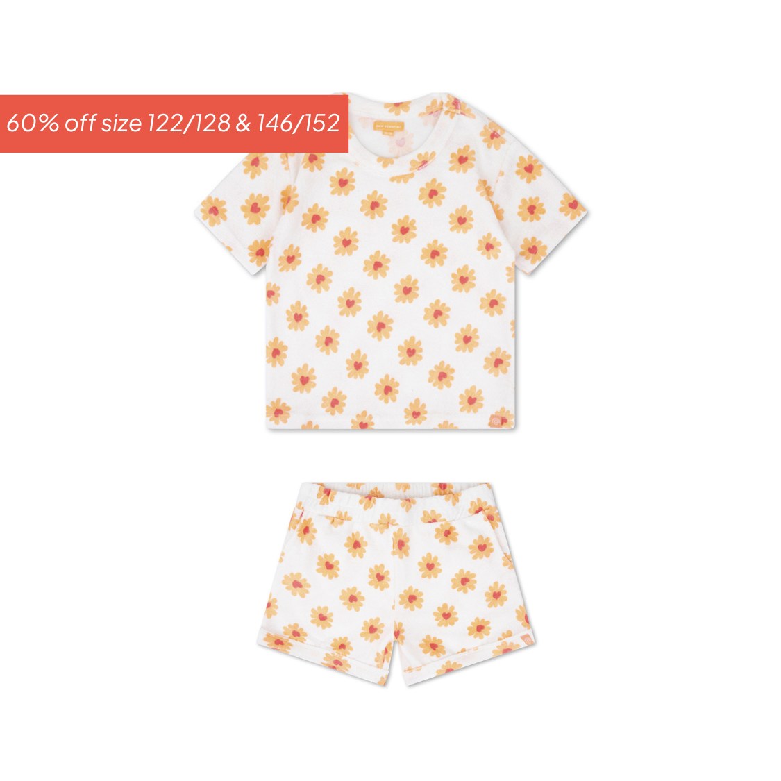 Floral Love | Multicolored Girls Beach Set - Terry