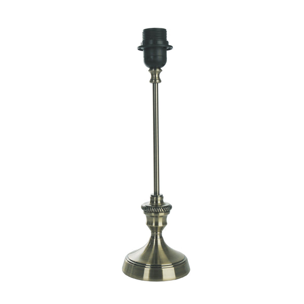 Various Metal Lamp Base Bronze – Warm Elegance at 38 cm Height with E27 Socket