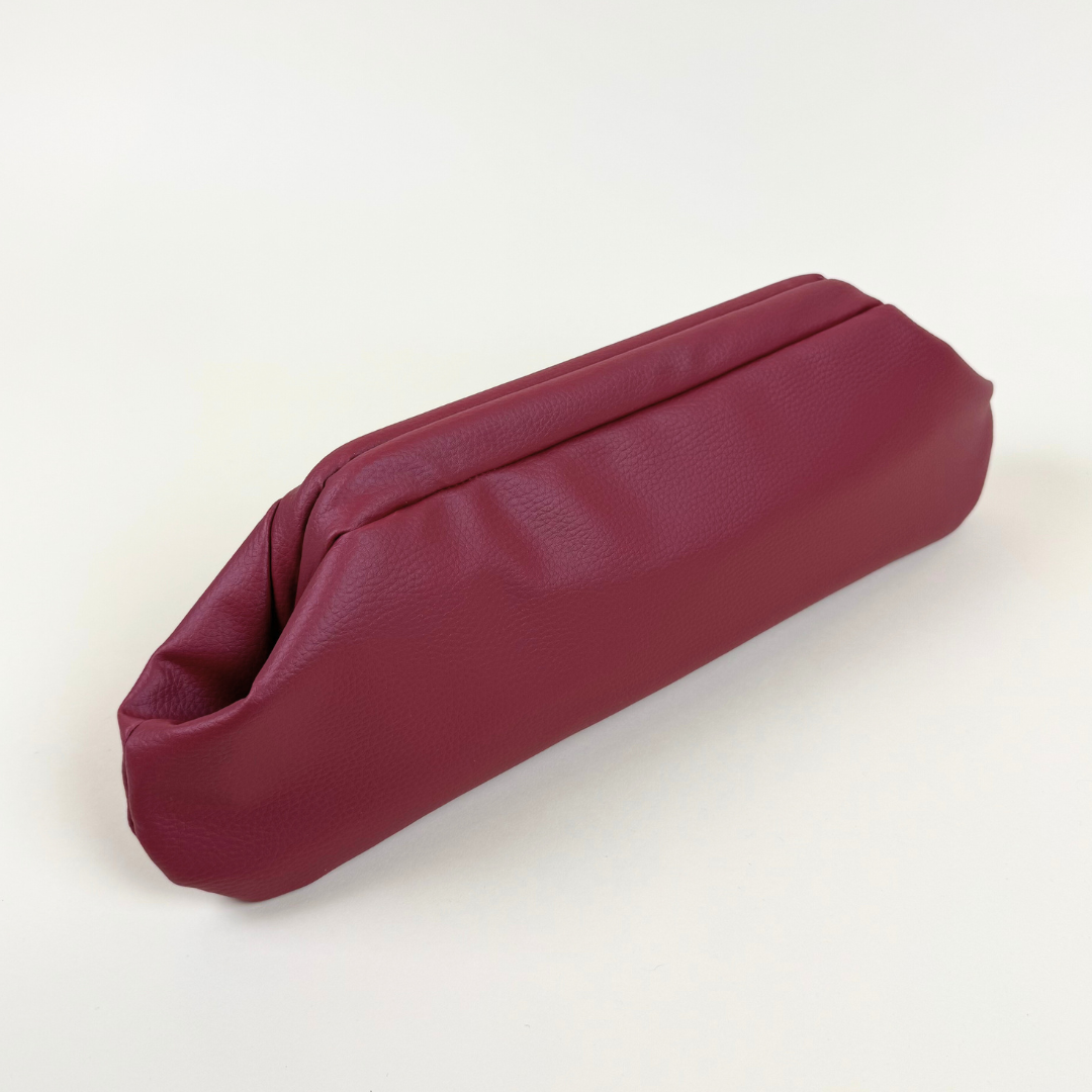 Hammered Eco-Leather Baguette