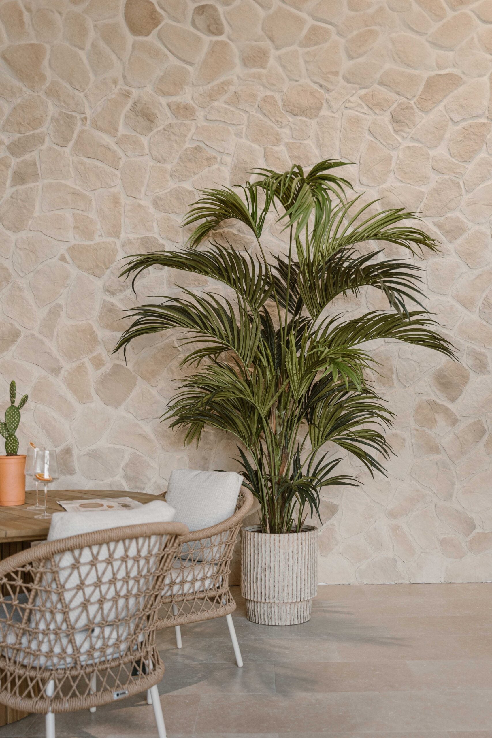 Artificial Kentia Palm 280 cm – Extra Large Tropical Indoor Plant – Elegant Palm for High Ceilings – Indore Silva