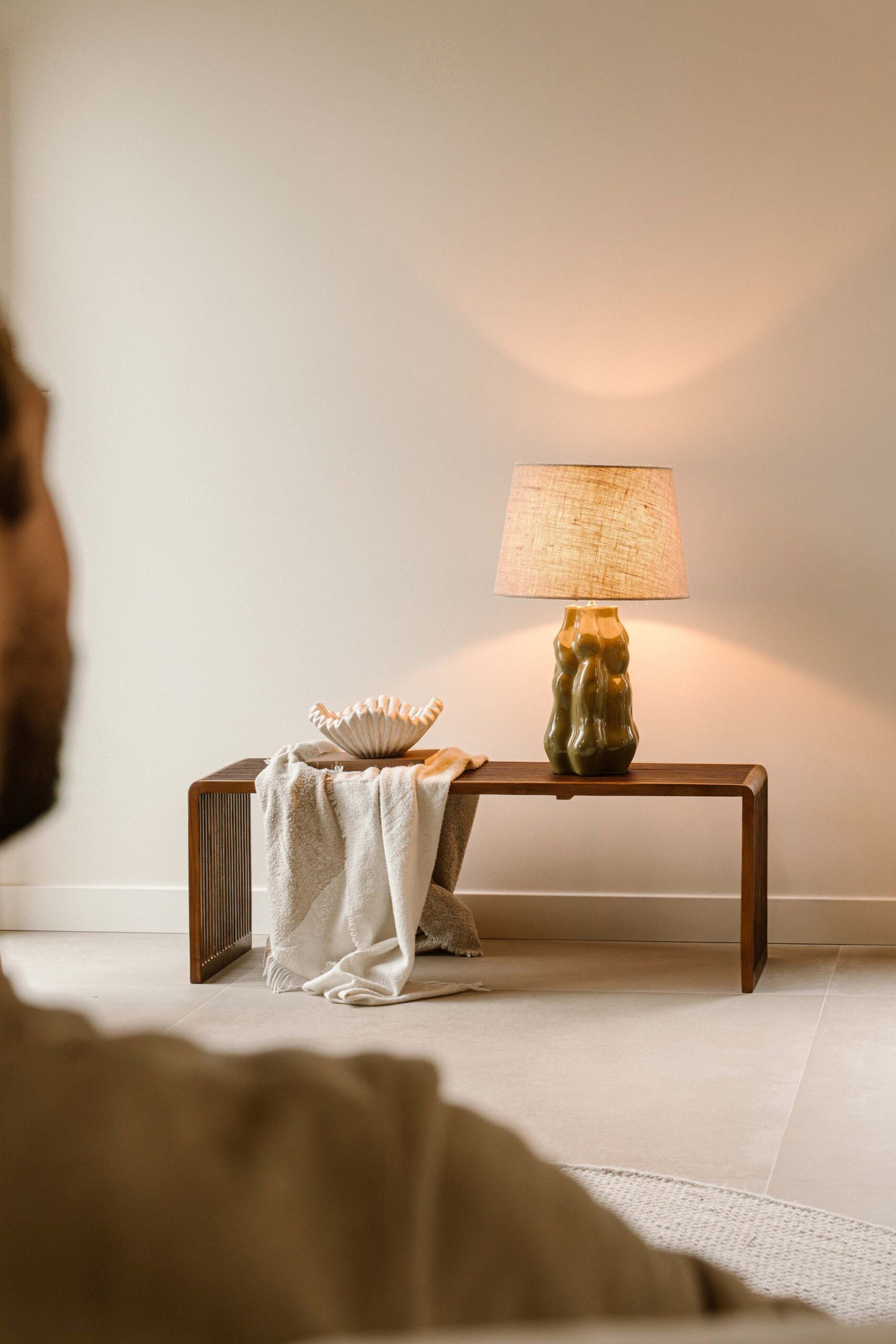 Indore Home - Verde - L - Accent Lamp - Green