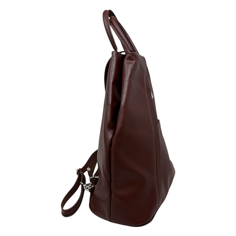 Women's Backpack in Genuine Leather Made in Italy - 25x30x13 Cm. Backpack. 80072
