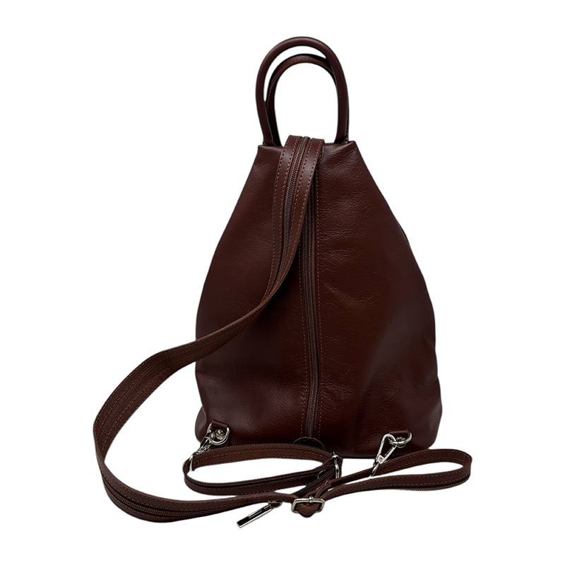 Women's Backpack in Genuine Leather Made in Italy - 25x30x13 Cm. Backpack. 80072