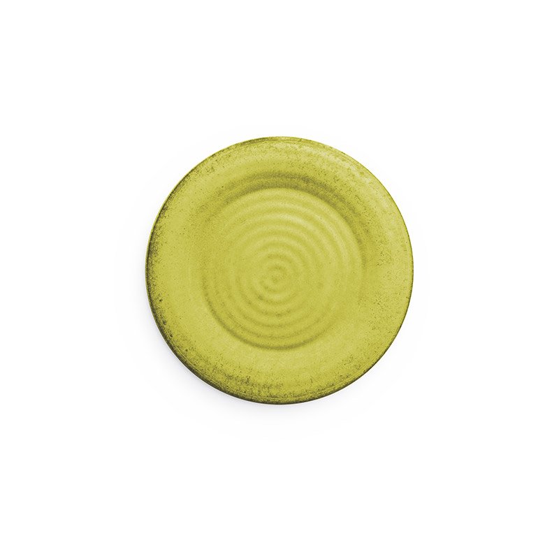 MONO YELLOW - FLAT PLATE 2 PCS - TOUCH-MEL