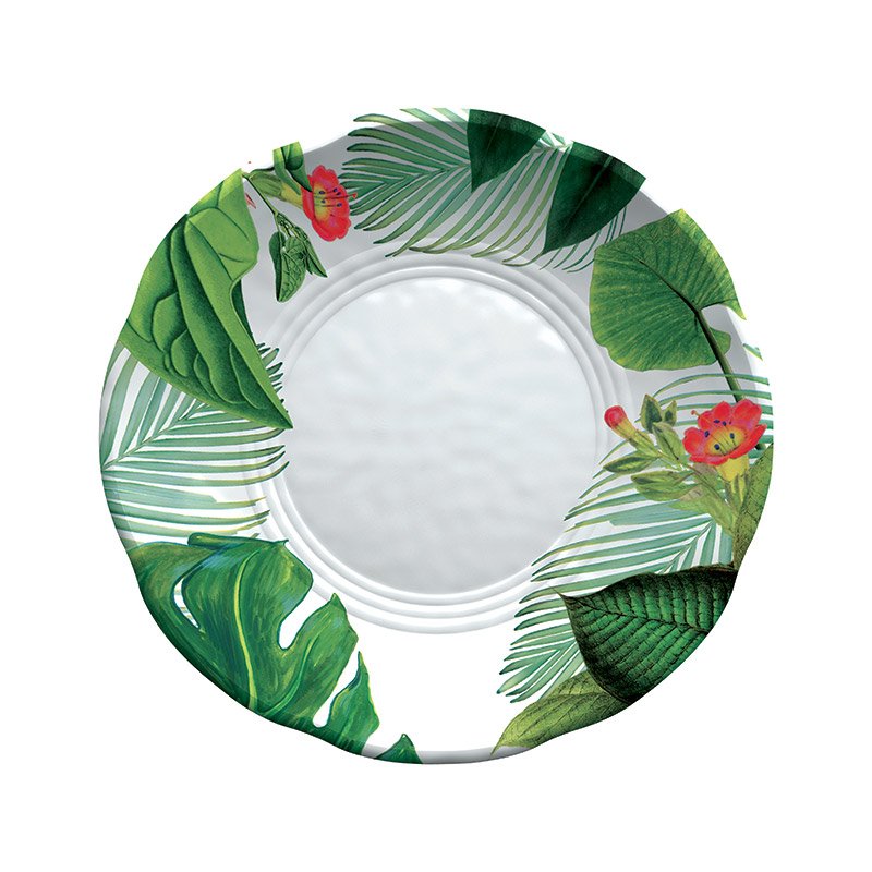 YORK FLORAL - DEEP PLATE 2 PCS - TOUCH-MEL