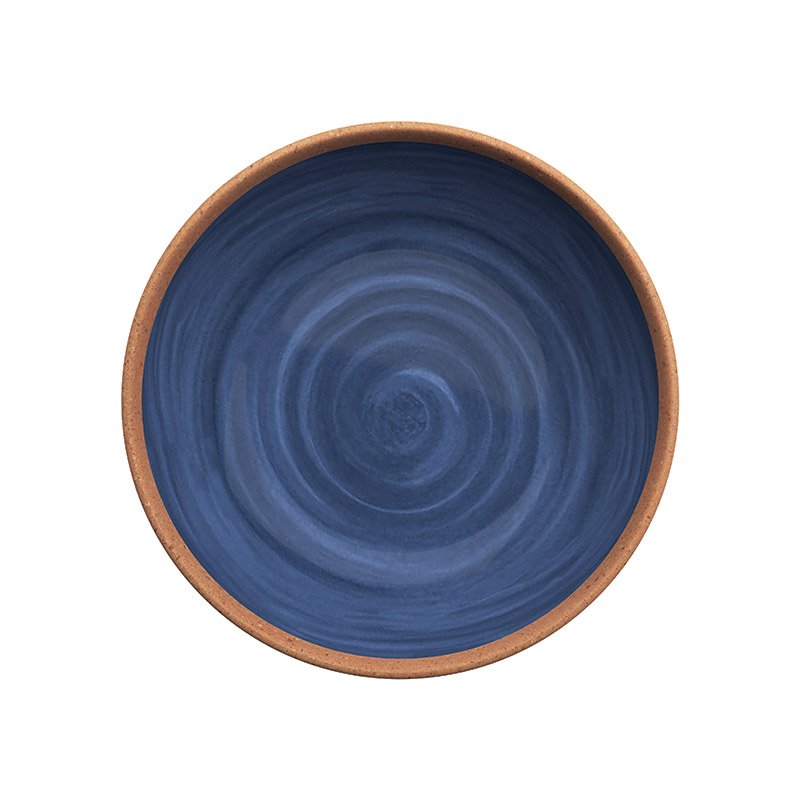 NATURAL - BLUE DEEP PLATE - TOUCH-MEL