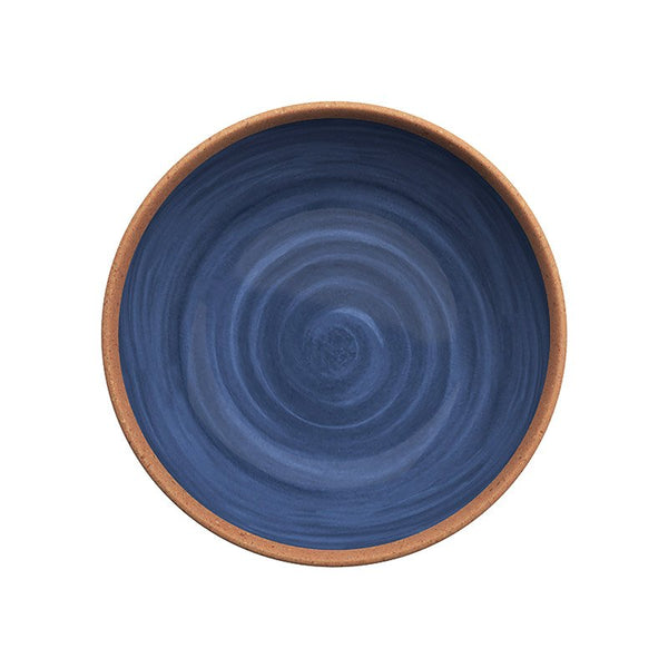 NATURAL - BLUE DEEP PLATE - TOUCH-MEL