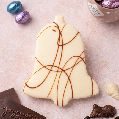 White Chocolate Praline Bell Easter