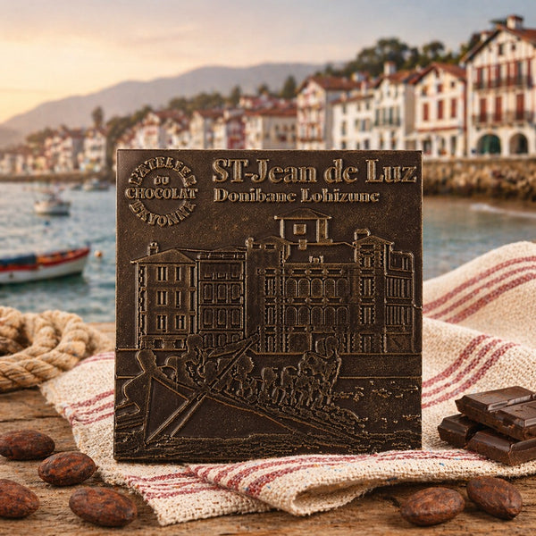 Cuadrado de Chocolate Negro de Saint-Jean-de-Luz