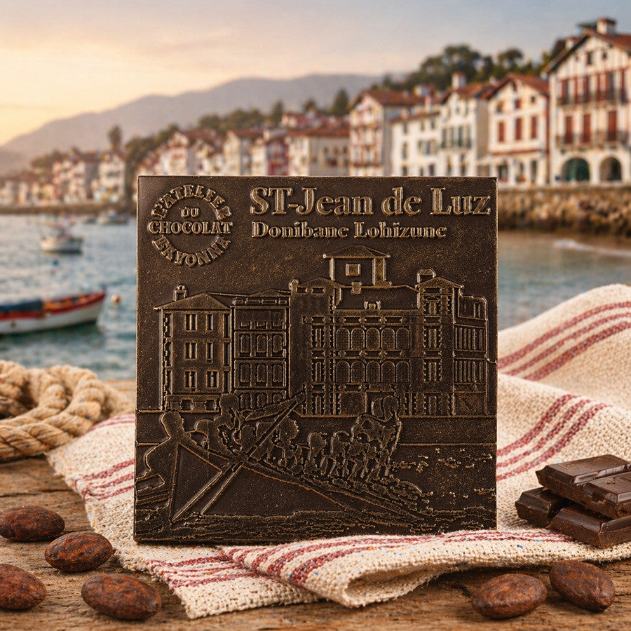 Quadrato di Cioccolato Fondente Saint-Jean-de-Luz