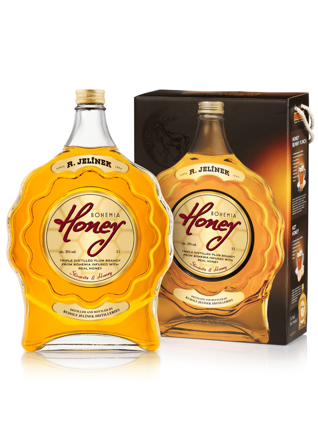 Gift Bohemia Honey 35% 3l