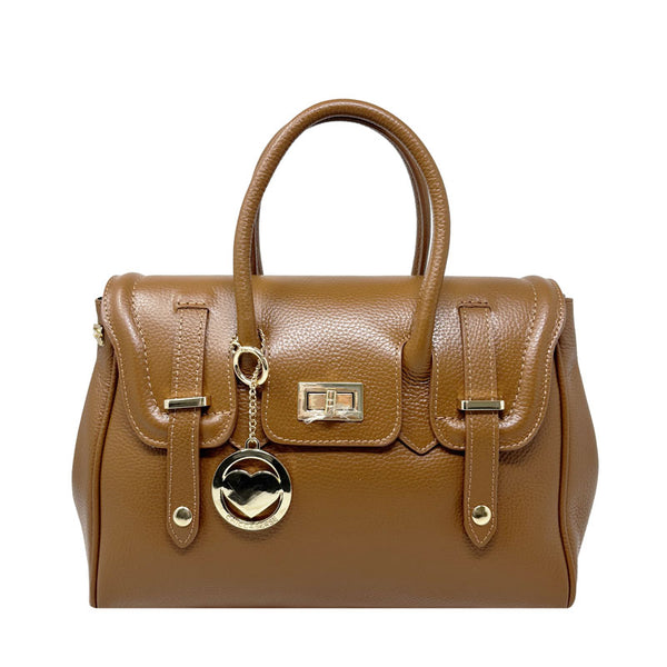 Handbag for Women made entirely of soft Italian leather - 34x23x13 cm - 8092