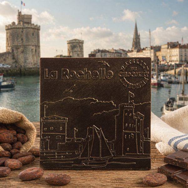 Quadrato di Cioccolato Fondente La Rochelle