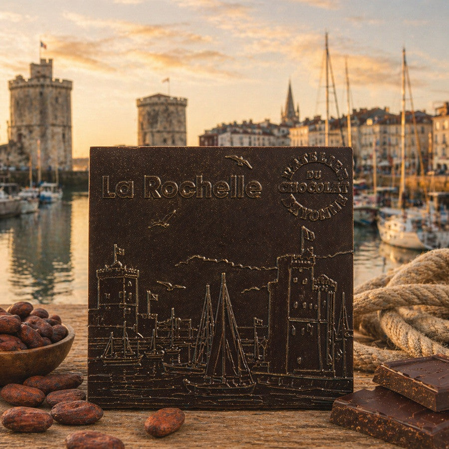Quadrato di Cioccolato Fondente La Rochelle