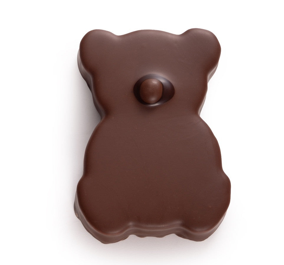 Box of 3 Vanilla Marshmallow Bears with Milk Chocolate