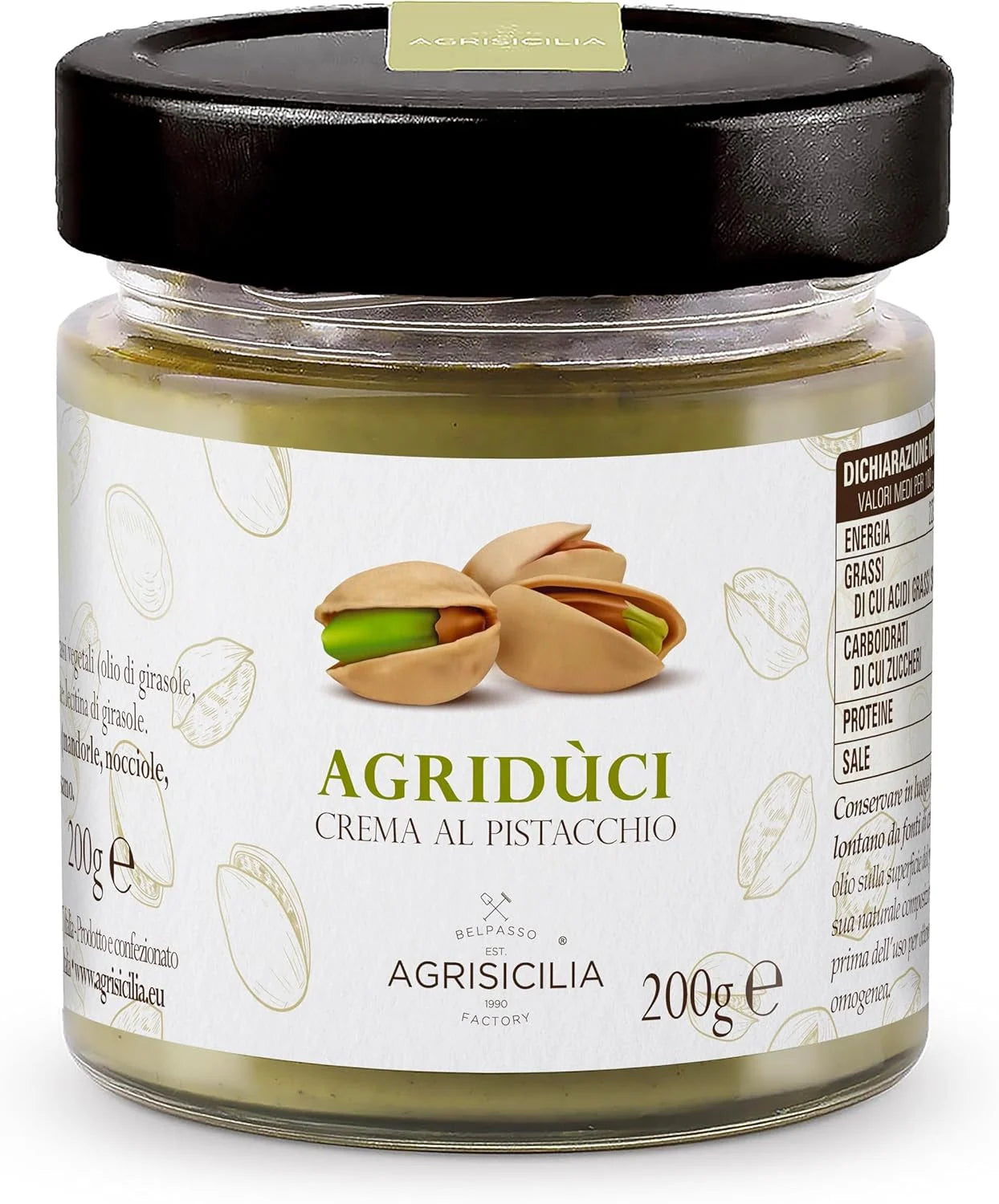 Agridùci - Pistachio Spread 20%
