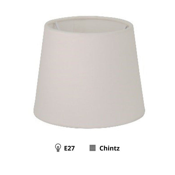 Various Drum Lampshade – Cream - Ø11.5 - Stylish Chintz - E14