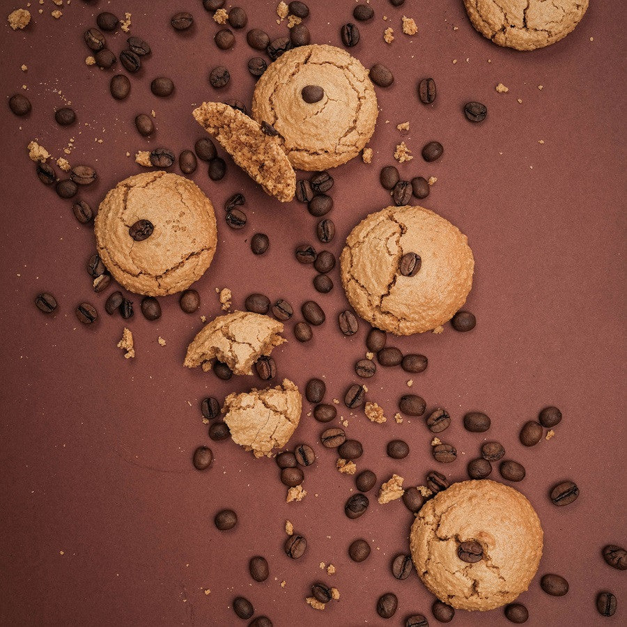 Basque Coffee Chocolate Macarons x6 - Happy Father's Day