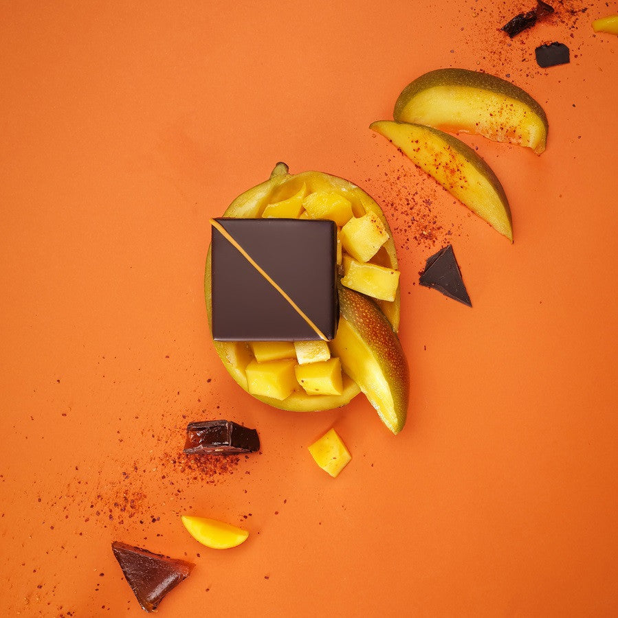 Mango Chili Dark Chocolate Bite