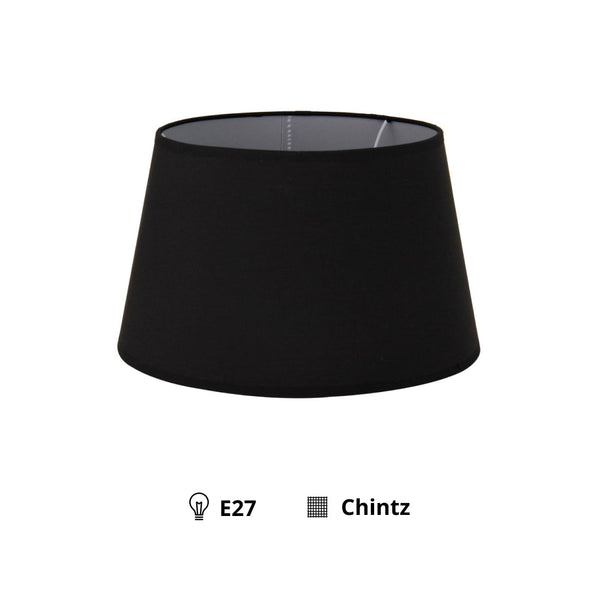 Various Chintz Lampshades in Black, Cream & Green – 20 or 25 cm