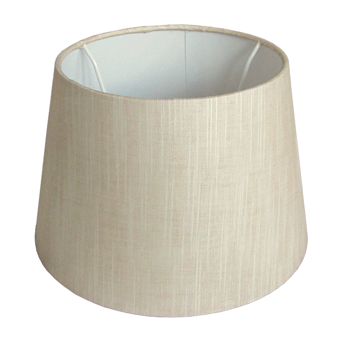 Various Drum Shade – Cream Wild Silk (Ø20 cm) – Elegance for Your Home