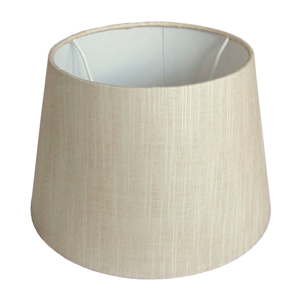 Various Drum Shade – Cream Wild Silk (Ø20 cm) – Elegance for Your Home