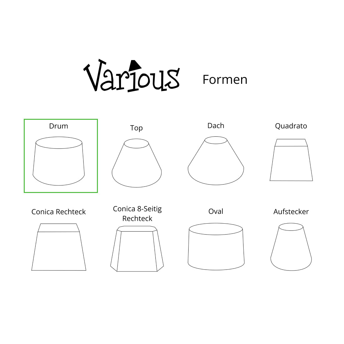 Various Drum Shade – Cream Wild Silk (Ø20 cm) – Elegance for Your Home