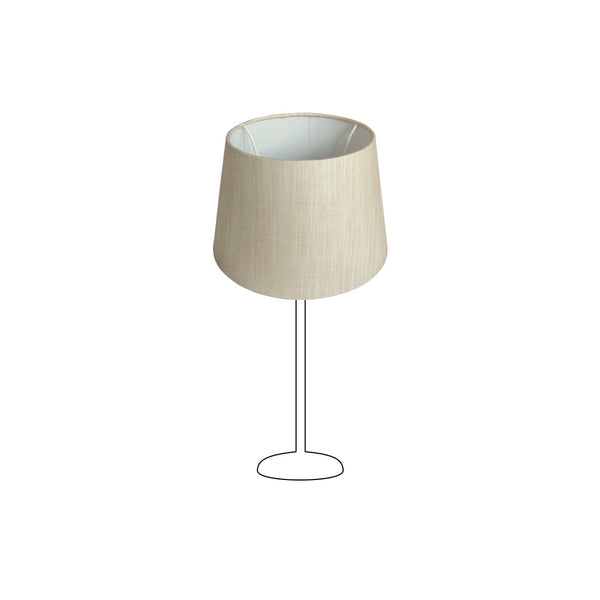 Various Drum Shade – Cream Wild Silk (Ø20 cm) – Elegance for Your Home