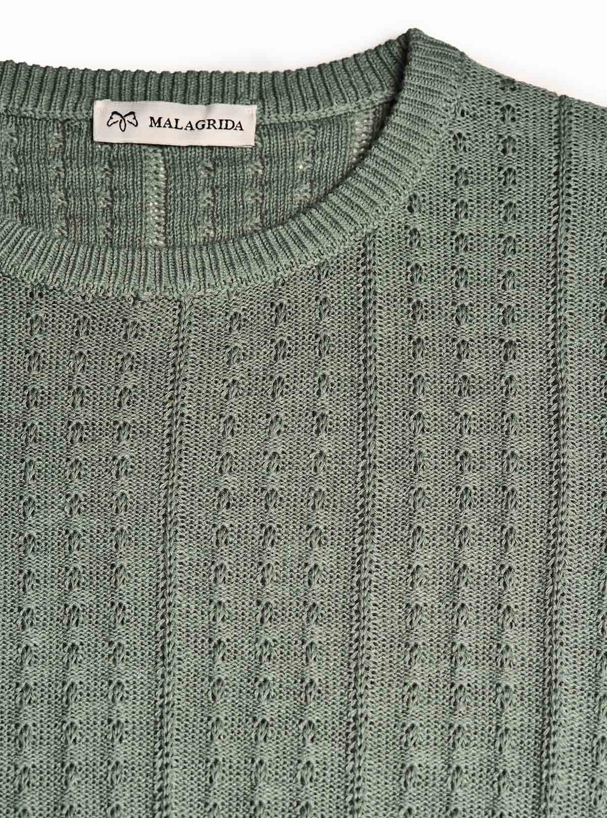 EMBOSSED CREW NECK SHORT SLEEVE