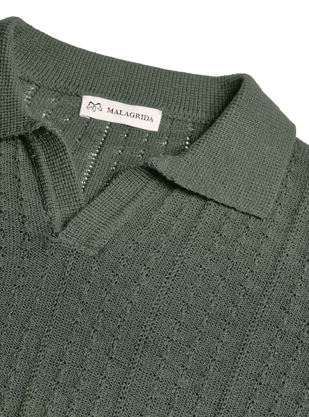 EMBOSSED SHORT SLEEVE POLO