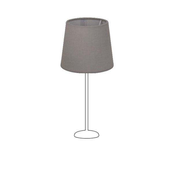 Paralume Rotondo Vari – Grigio Chiaro - Ø25 cm - Chintz