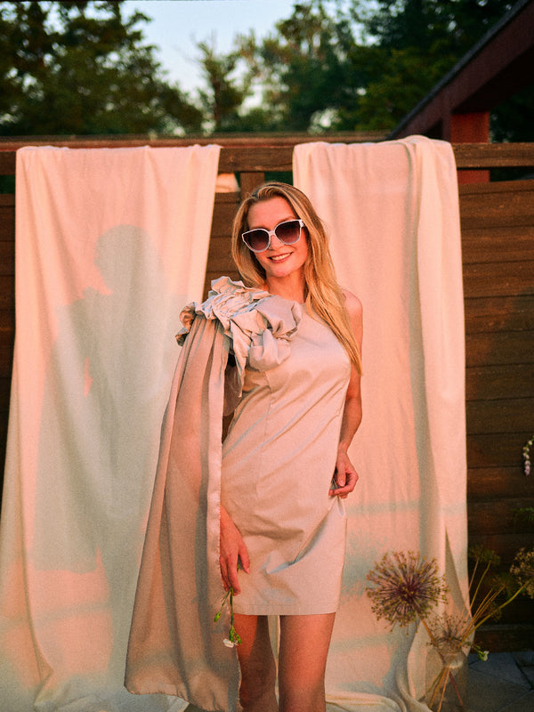 Silver dress - one piece