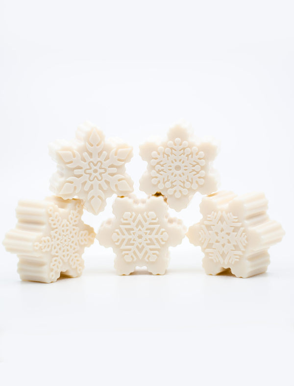 Snowflake - lanolin soap - limited edition