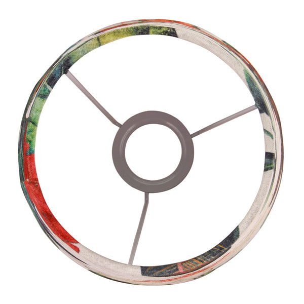 Various Malaga Table Lamp - 1 light - Ø20 cm - Botanical - Velvet