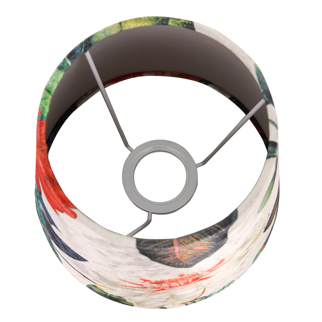 Various Malaga Table Lamp - 1 light - Ø20 cm - Botanical - Velvet